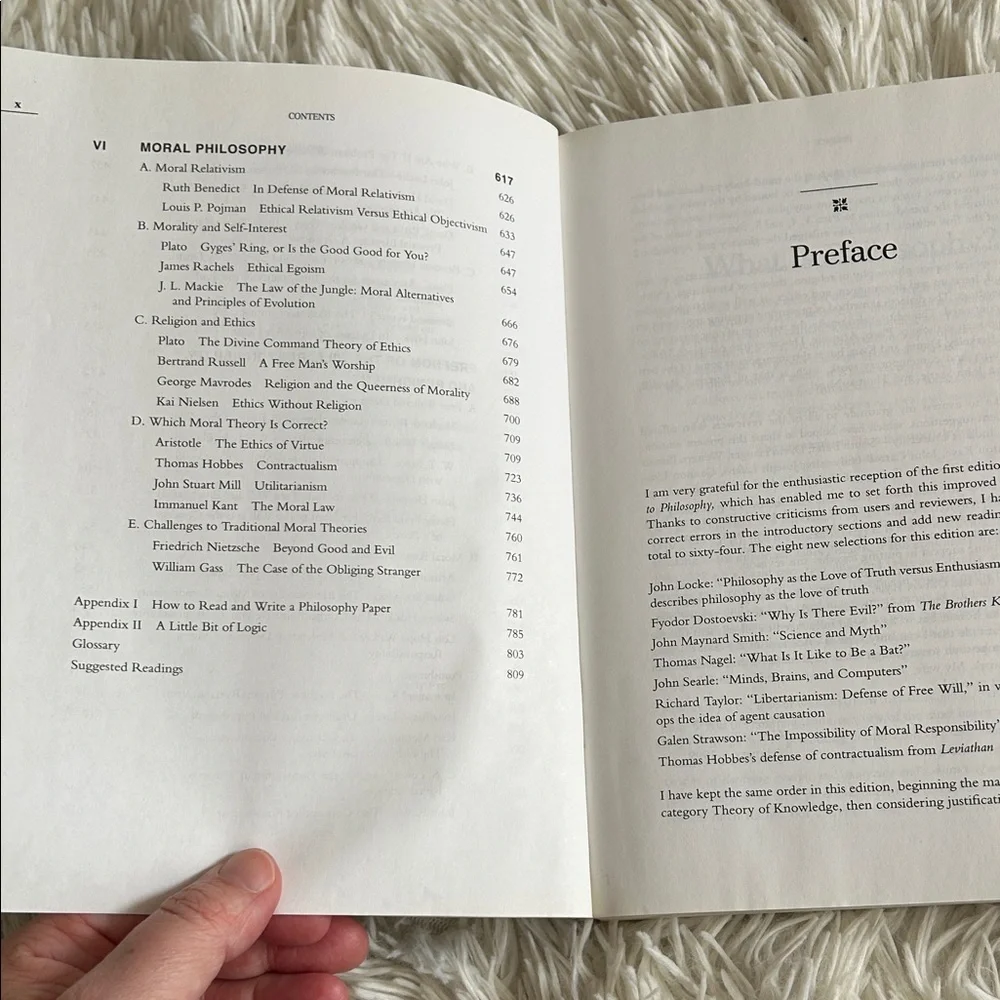 Introduction to Philosophy Book, academic text used at McGill, Louis Pojmam - Picture 10 of 11